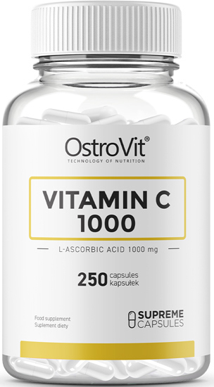 Vitamin C, 1000 mg, 250 capsule, OstroVit