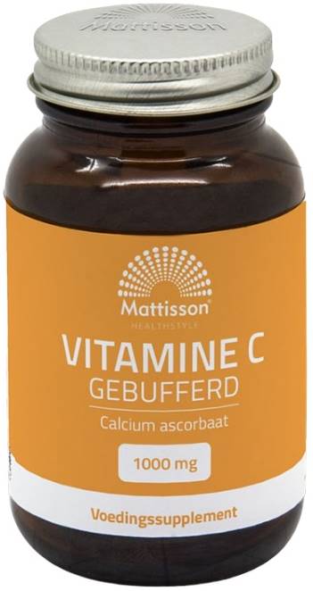 Vitamin C Buffered, 1000 mg, 90 tablete, Mattisson Healthstyle