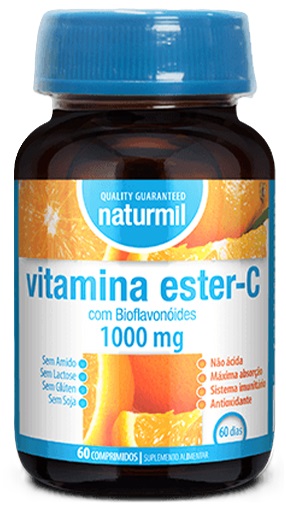 Vitamina Ester-C, 1000 mg, 60 tablete, Naturmil