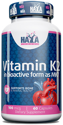 Vitamin K2-Mk7, 100 mcg, 60 capsule, Haya Labs