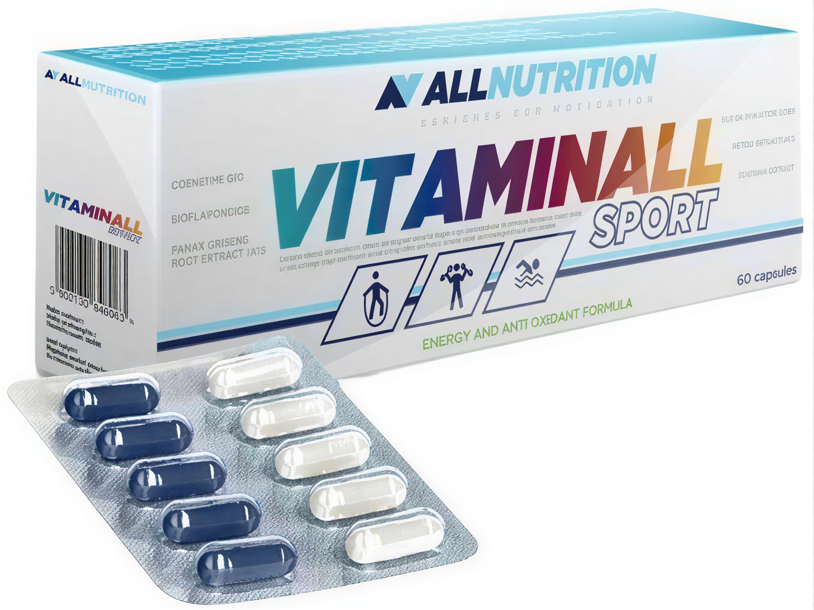 Vitaminall Sport, 60 capsule, AllNutrition