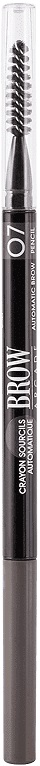 Vivienne Sabó Creion automat pentru sprancene  Brow Arcade, 07 Grey Brown, 0.1 g