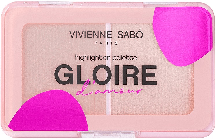 Vivienne Sabó iluminator duo  Gloire d'Amour, 02 Champs-Elysees Peach, 6 g