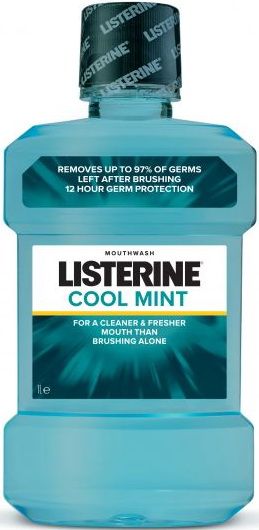 Listerine Apă de gură Coolmint, 1000 ml