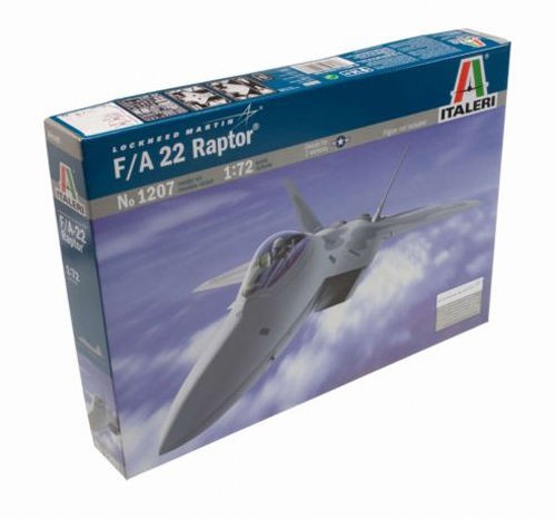Model de ansamblu militar  - Avion de vânătoare american F-22 Raptor (F-22 RAPTOR)