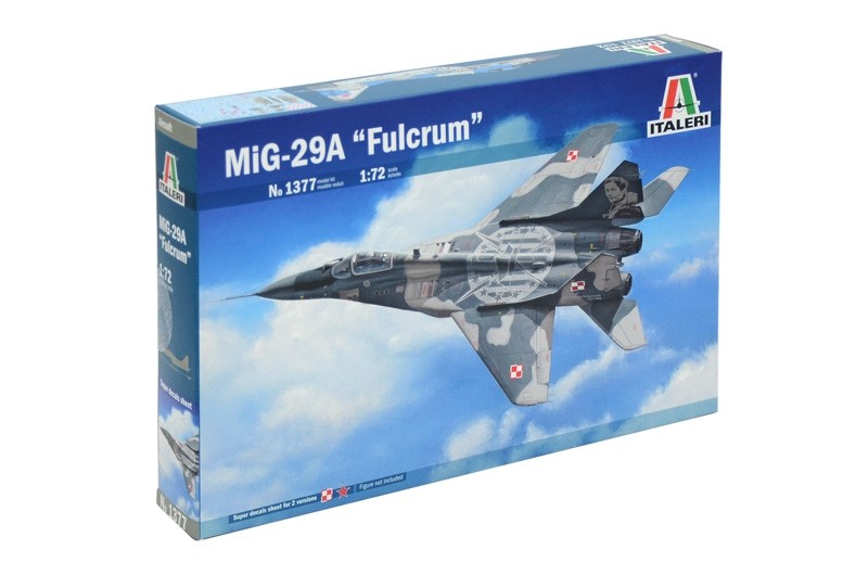 Model de ansamblu militar - vânător sovietic MiG-29 Fulcrum (MiG-29 FULCRUM)