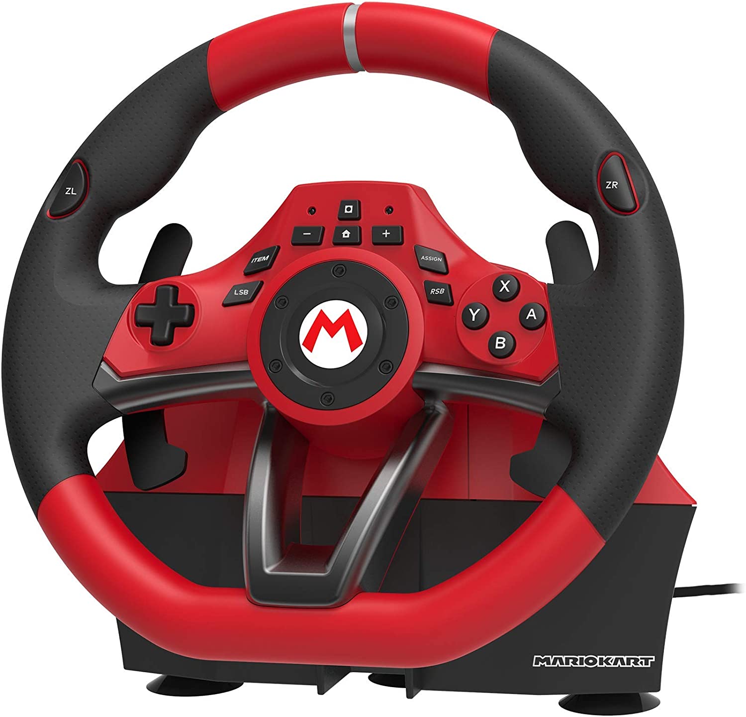 Volan cu pedale HORI - Pro Deluxe, Mario Kart (Nintendo Switch/PC)