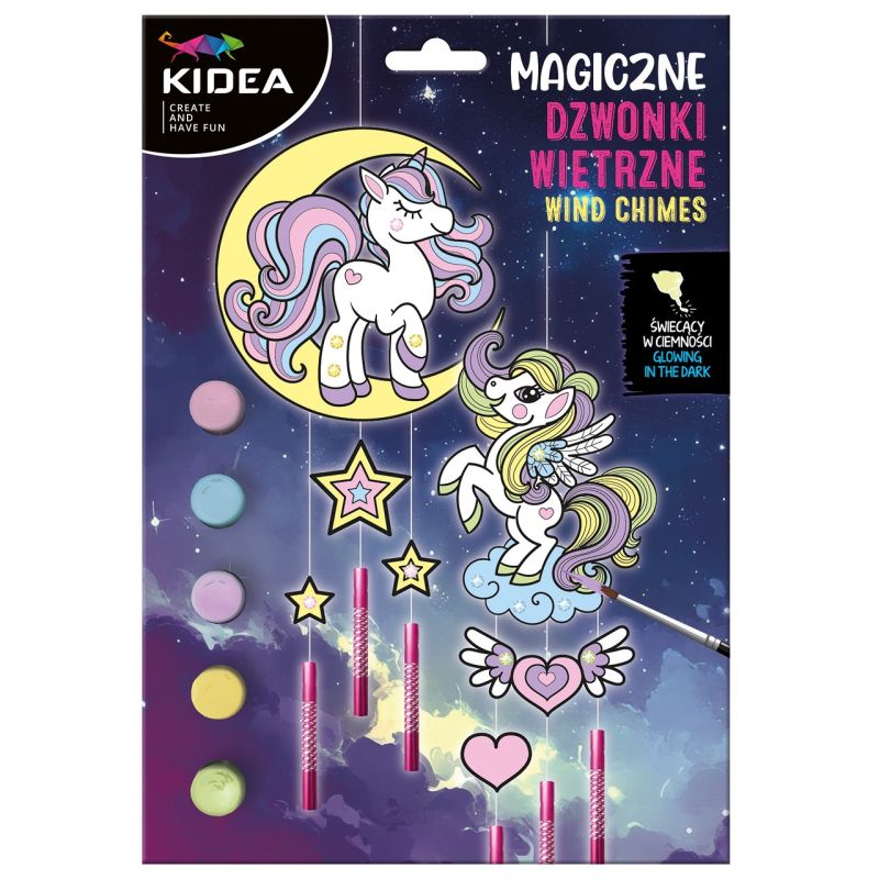 Clopoței de vânt Kidea – Care luminează în întuneric, Unicorni