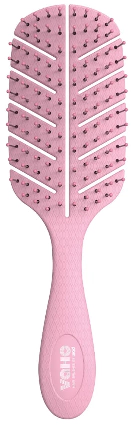 WAD Perie de descurcat părul Leaf, Pink