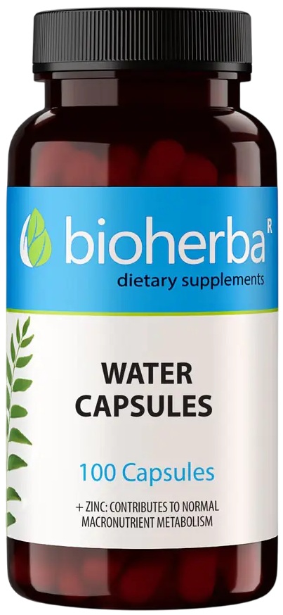 Water Capsules, 100 capsule, Bioherba