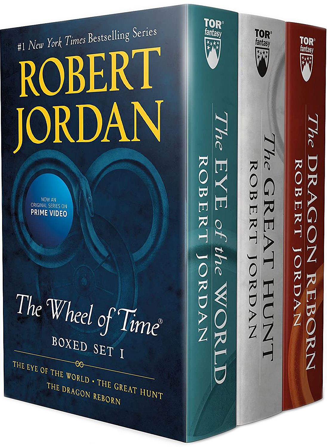 Wheel of Time Premium Boxed Set I: Books 1-3 (the Eye of the World, the Great Hunt, the Dragon Reborn) - Robert Jordan - imagine 2