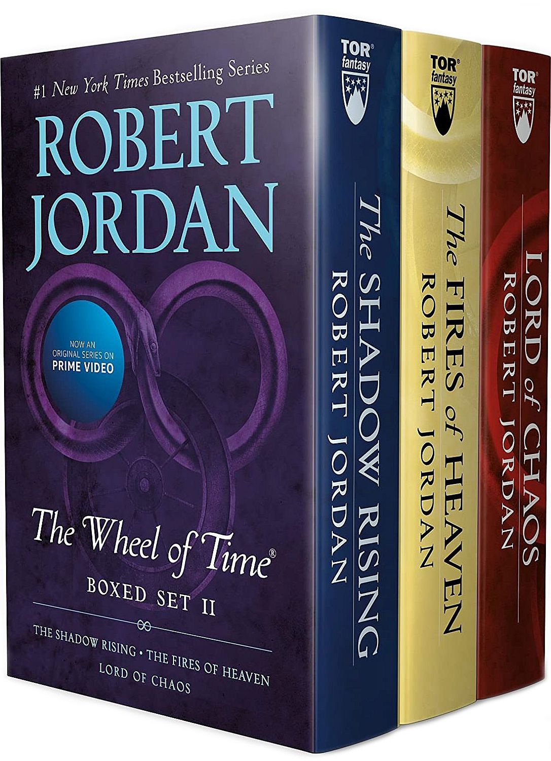 Wheel of Time Premium Boxed Set II: Books 4-6 (the Shadow Rising, the Fires of Heaven, Lord of Chaos) - Robert Jordan - imagine 2