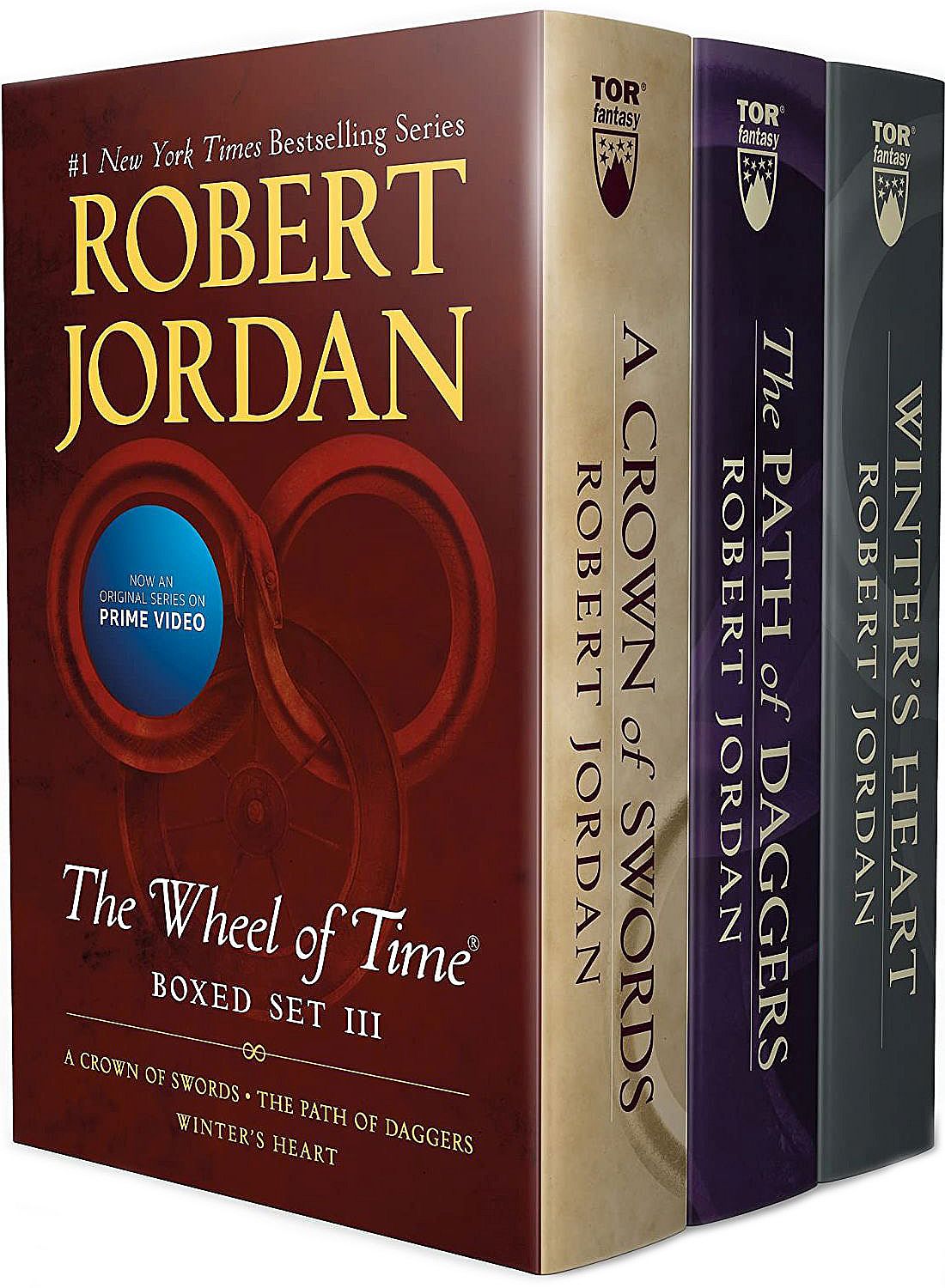 Wheel of Time Premium Boxed Set III: Books 7-9 (a Crown of Swords, the Path of Daggers, Winter's Heart) - Robert Jordan - imagine 2