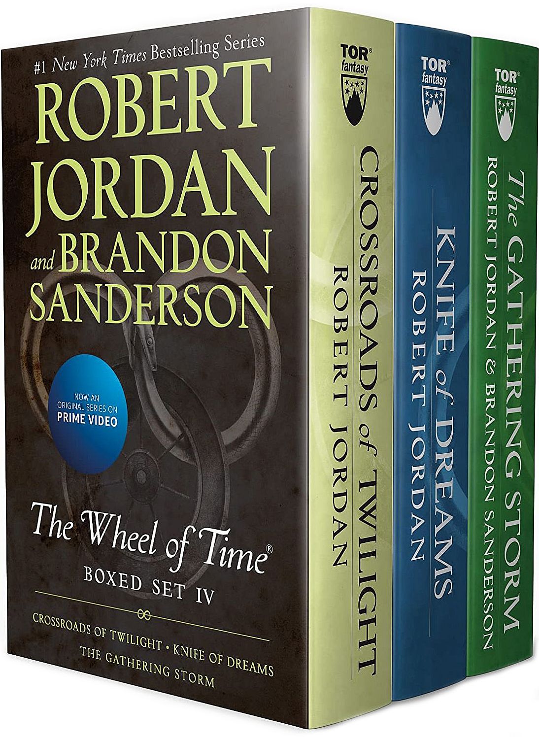 Wheel of Time Premium Boxed Set IV: Books 10-12 (Crossroads of Twilight, Knife of Dreams, the Gathering Storm) - Robert Jordan - imagine 2