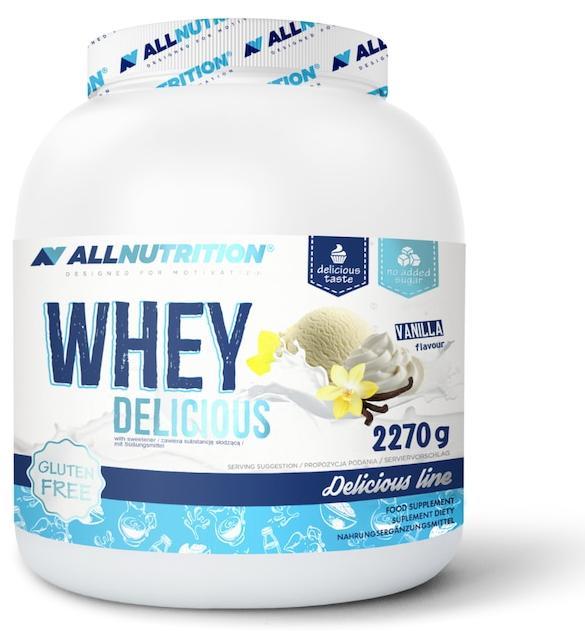 Whey Delicious, vanilie, 2.27 kg, AllNutrition