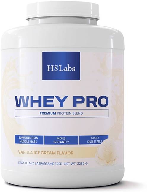 Whey Pro, vanilie, 2280 g, HS Labs