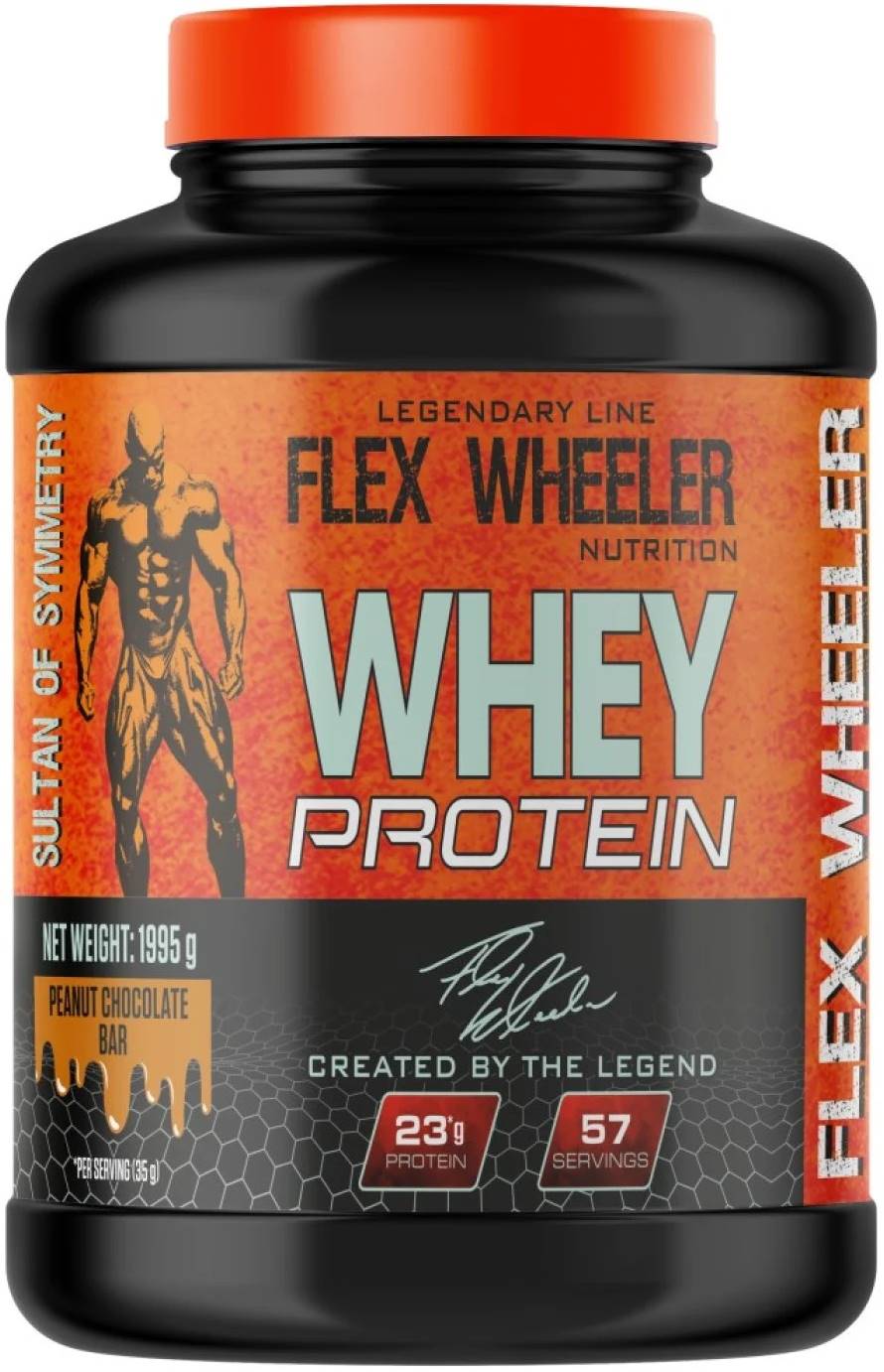 Whey Protein, ciocolată, 1995 g, Flex Wheeler Nutrition
