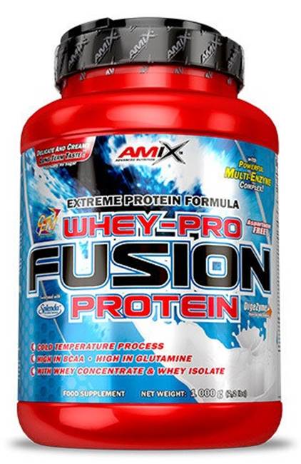 Whey Pure Fusion, pina colada, 1000 g, Amix