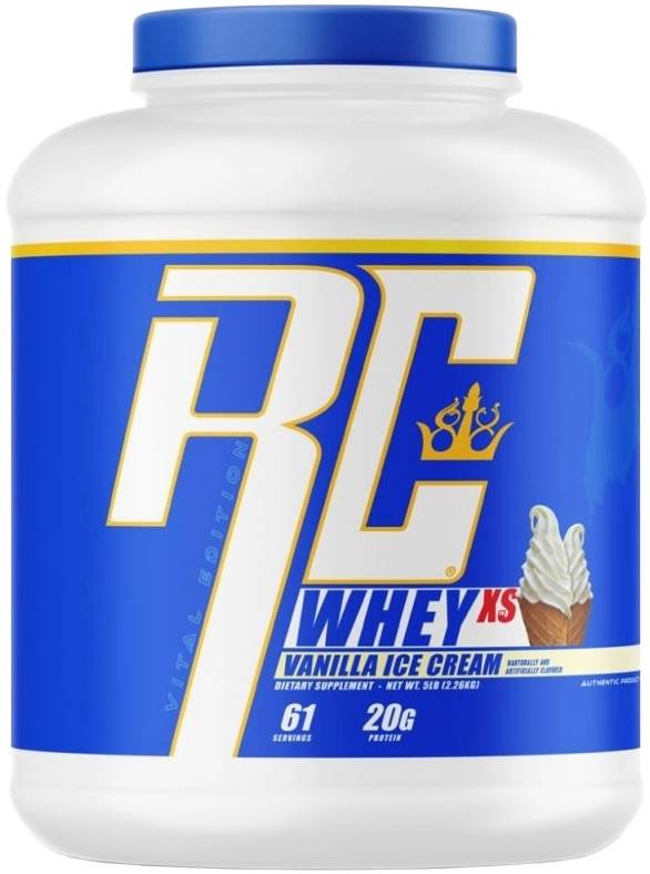 Whey XS, înghețată de vanilie, 2.26 kg, Ronnie Coleman