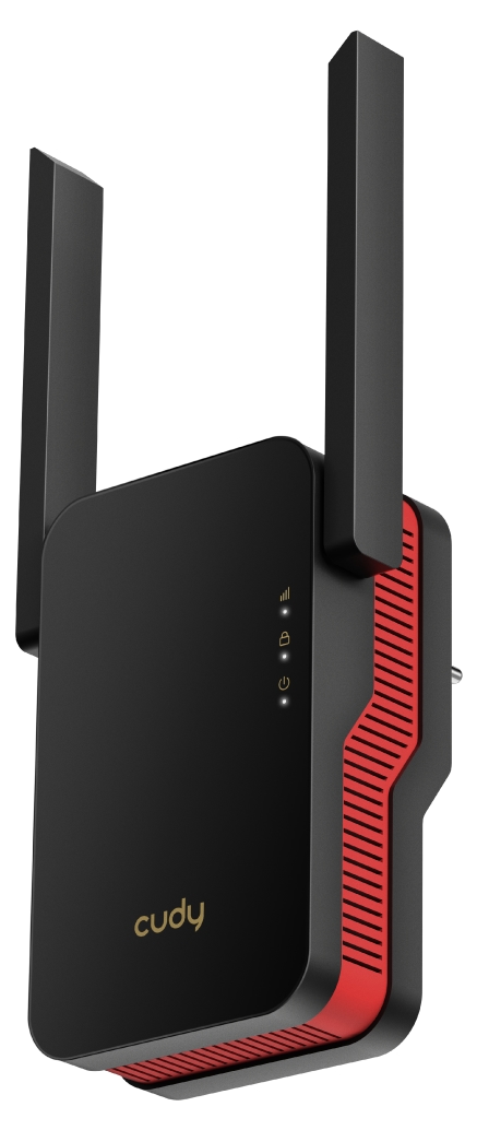 Extender Wi-Fi Cudy - RE3000, până la 3Gbps, Wi-Fi 6, negru