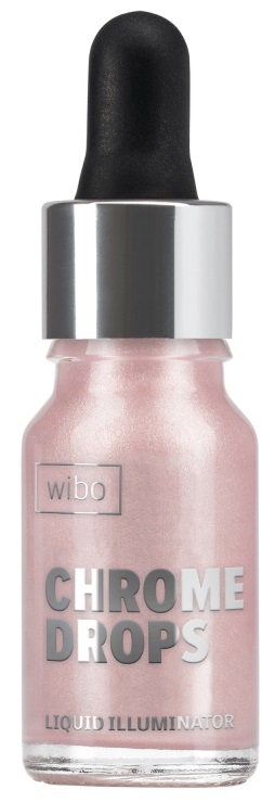 Wibo Highlighter liquid pentru față Chrome Drops, 01, 9 ml