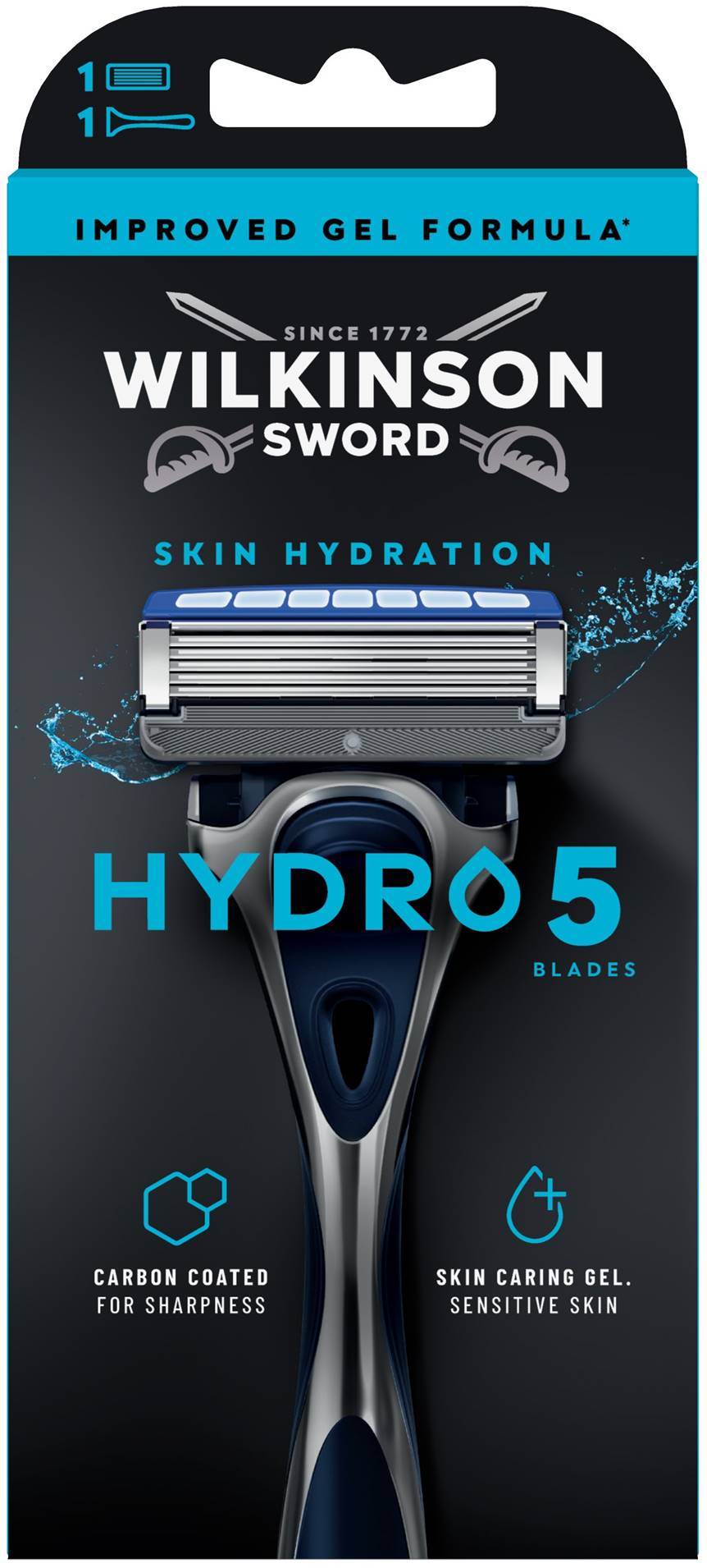 Wilkinson Sword Hydro 5 Sistem de ras, cu 1 lamă de rezervă