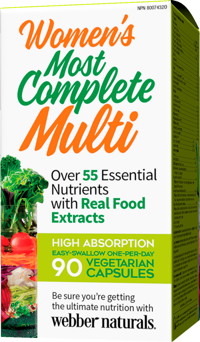 Women’s Most Complete Multi, 90 capsule, Webber Naturals