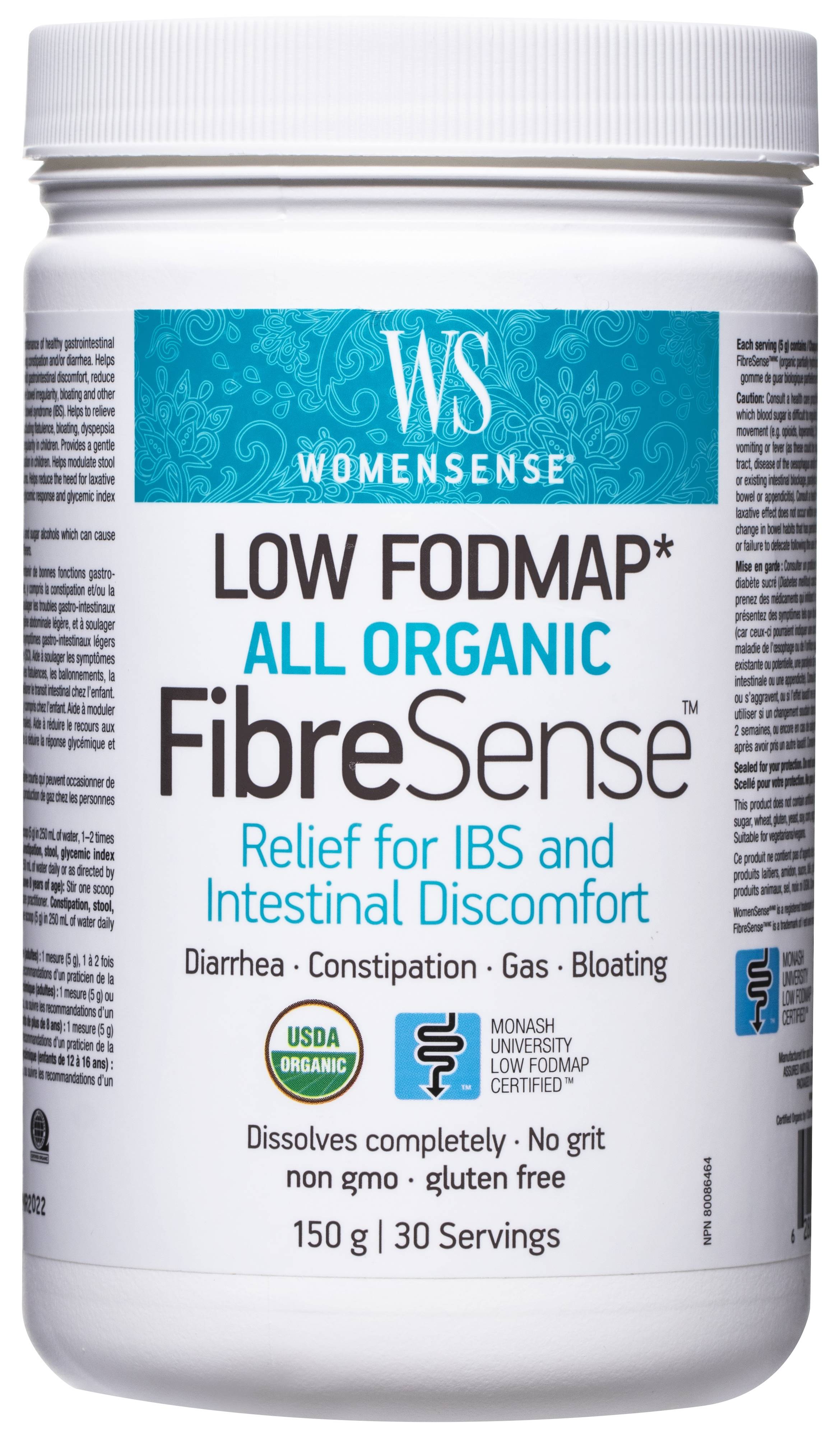 WomenSense FibreSense, 150 g, Natural Factors