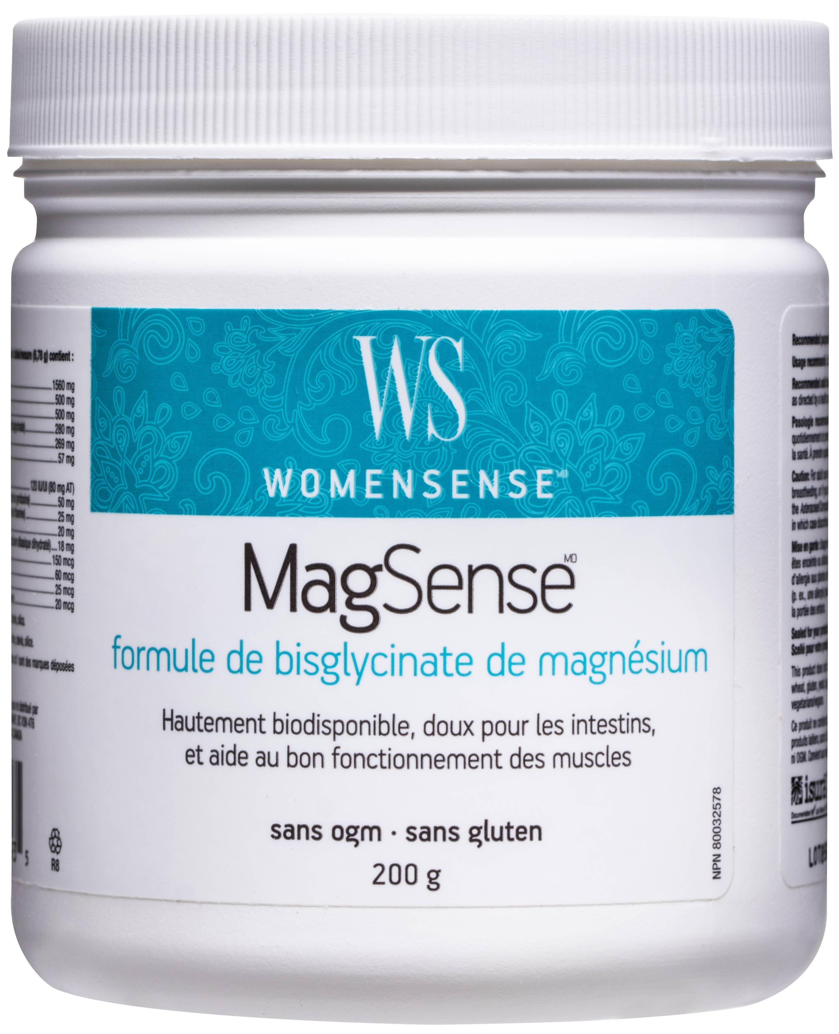 WomenSense MagSense, 200 g, Natural Factors