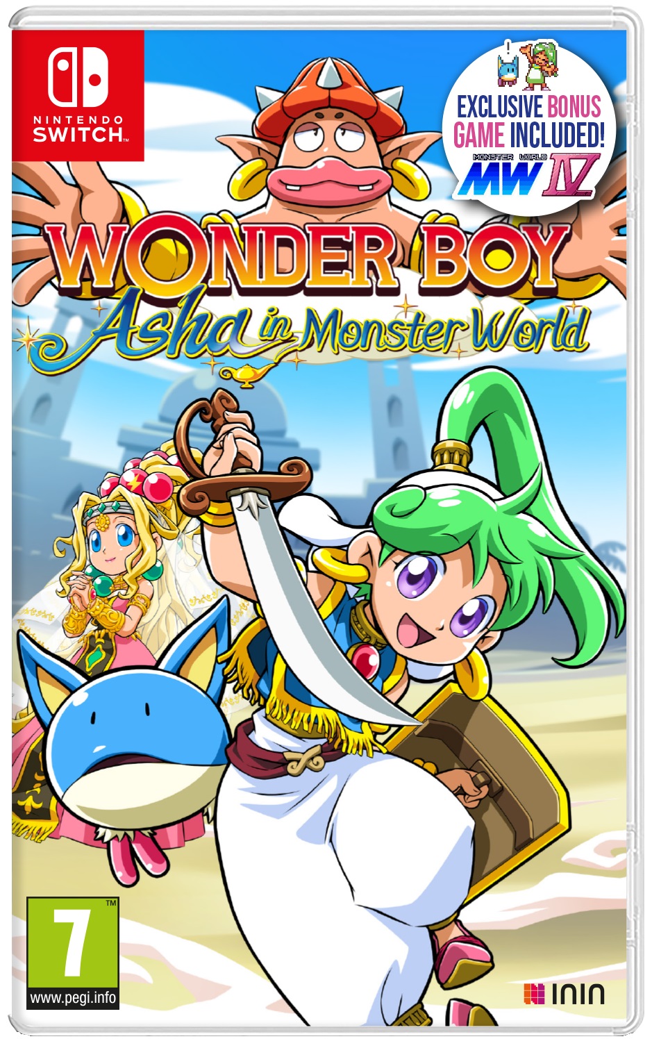 Wonder Boy: Asha in Monster World (Nintendo Switch)