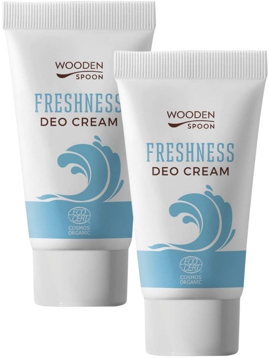 Wooden Spoon Set  - Deodorant cremă Freshness, 2 x 40 ml