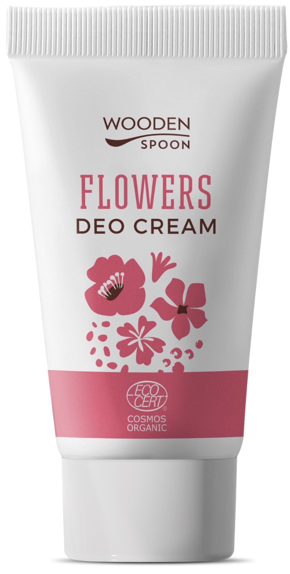 Wooden Spoon Cremă - deodorant Flowers, 40 ml