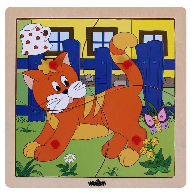 Puzzle Woody - Pisoi