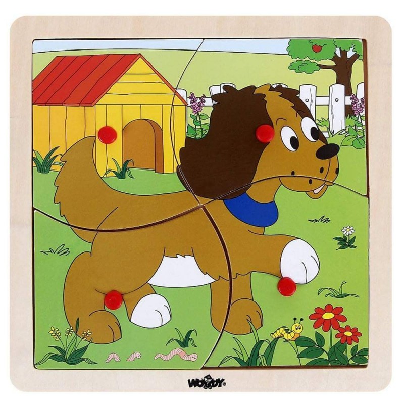 Puzzle Woody - Câine