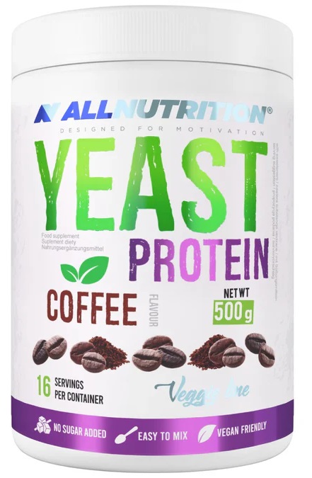 Yeast Protein, cafea, 500 g, AllNutrition