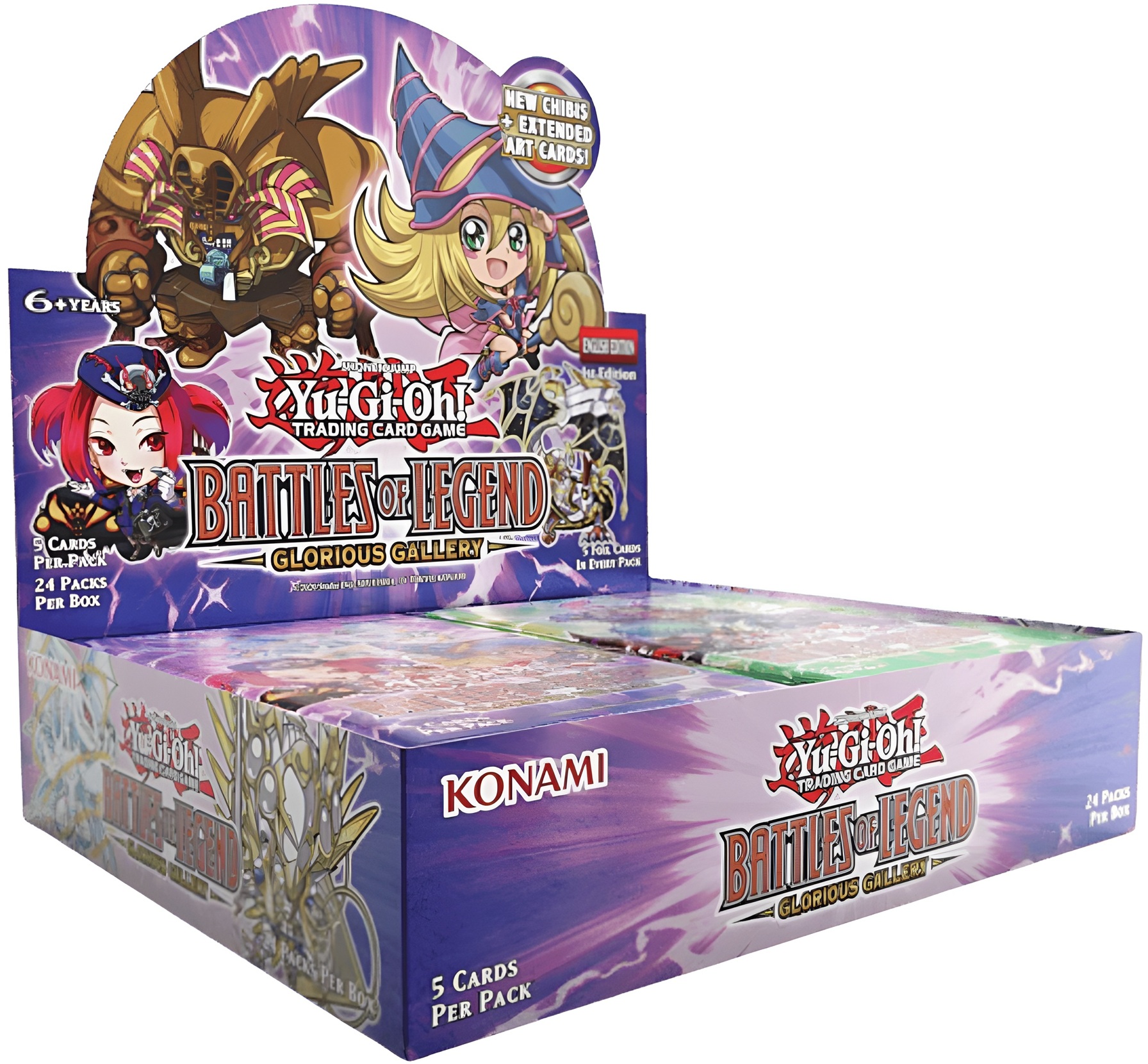 Yu-Gi-Oh! Battles of Legend: Glorious Gallery Booster Display (24 packs)