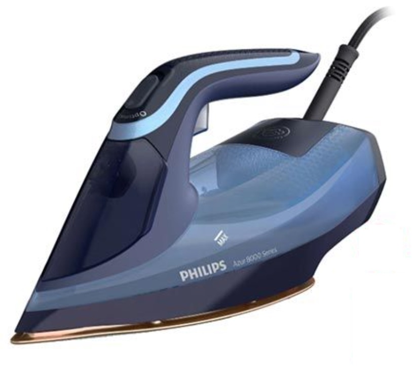 Fier de călcat Philips - DST8020/20, 3000W, 55 g/min, albastru deschis