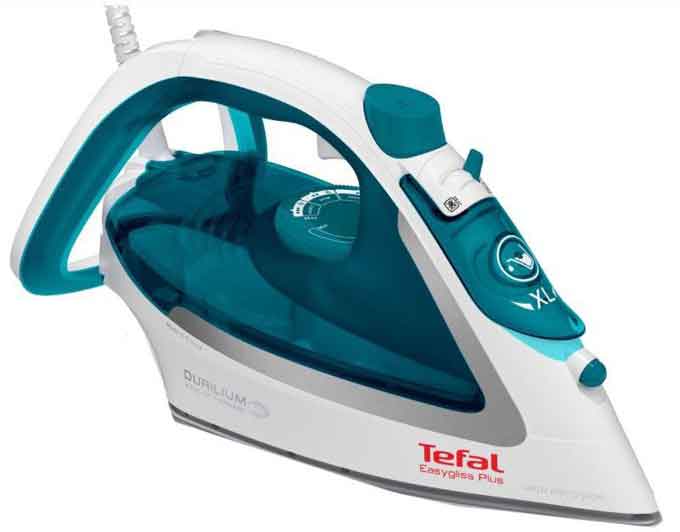 Fier Calcat EasyGliss Plus FV5718 2400W Albastru - imagine 2