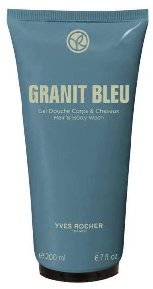 Yves Rocher Granit Bleu Gel de duș  , 200 ml