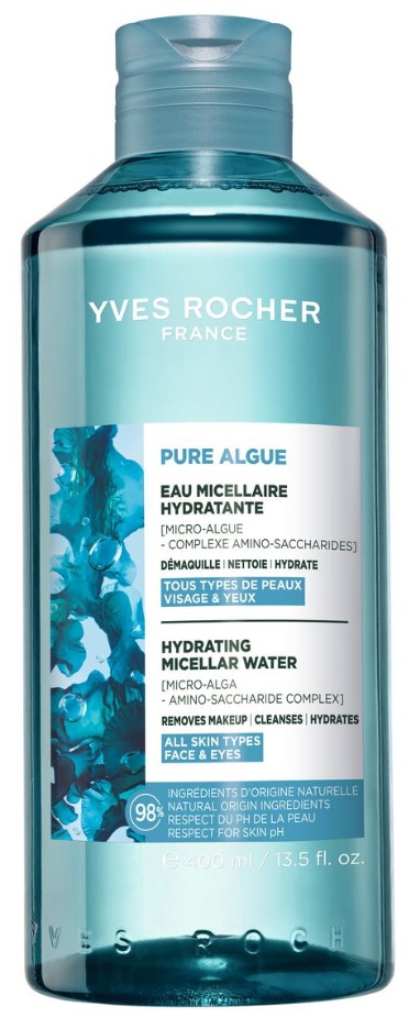 Yves Rocher Pure Algue Apă micelară hidratantă, 400 ml