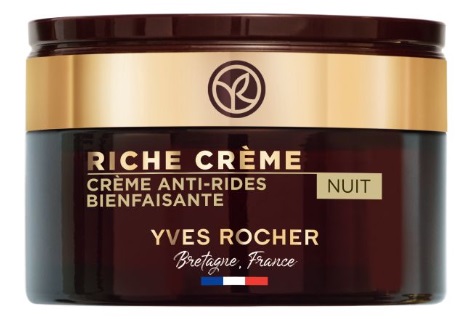 Yves Rocher Riche Creme Cremă de față de noapte, 50 ml