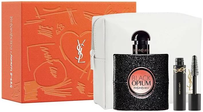 Yves Saint Laurent Set Black Opium - Apă de parfum și Rimel, 50 +