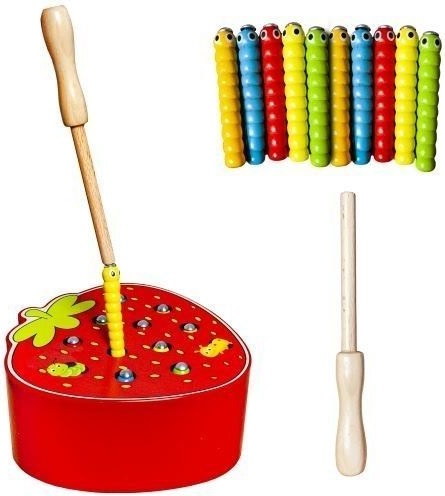 Joc magnetic amuzant Kruzzel - Pescuit cu capsuna