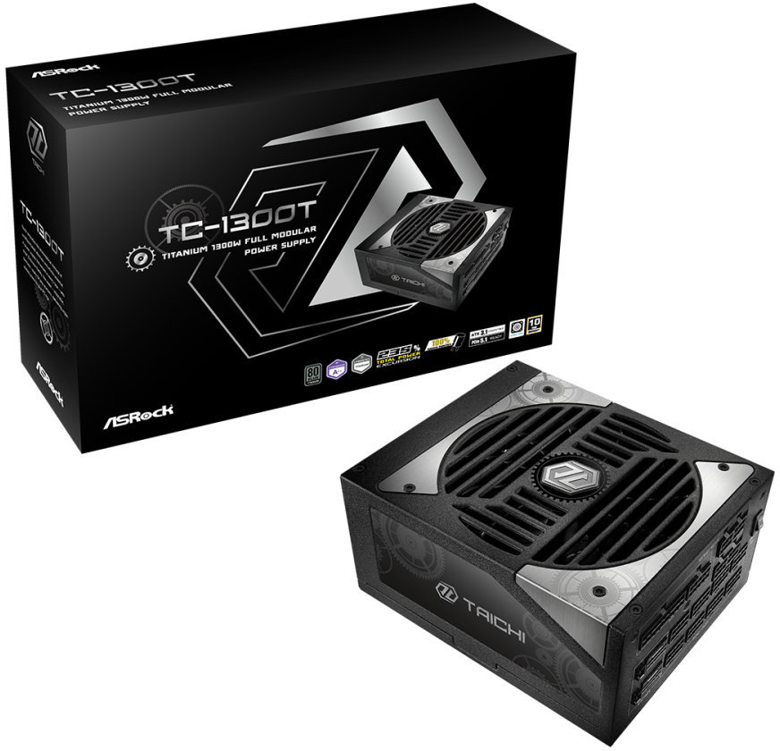 Alimentare Asrock - Taichi TC-1300T, 1300W, 80 Plus Titanium