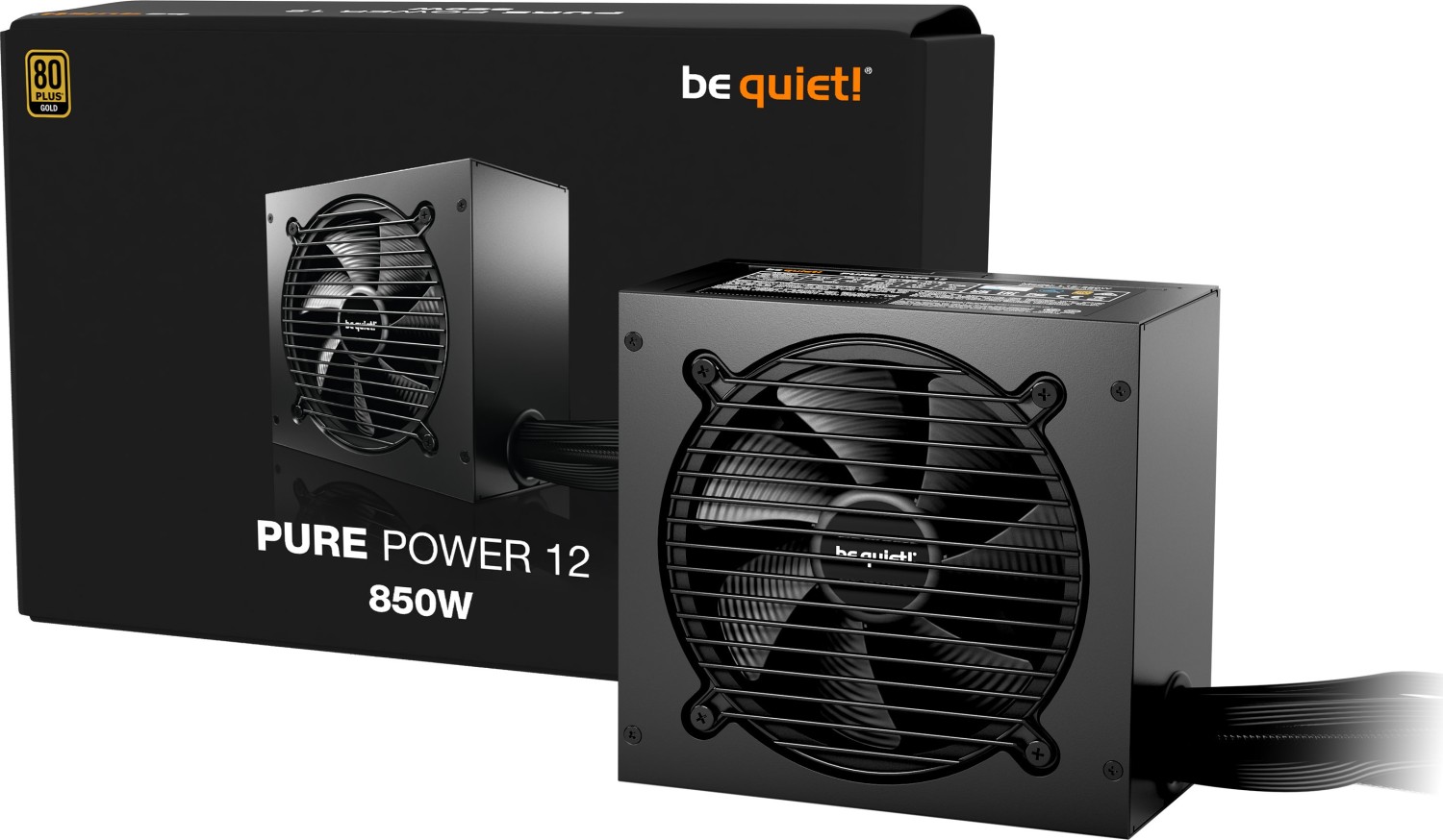 Sursă de alimentare be quiet! - Pure Power 12, 850W, 80 PLUS Gold