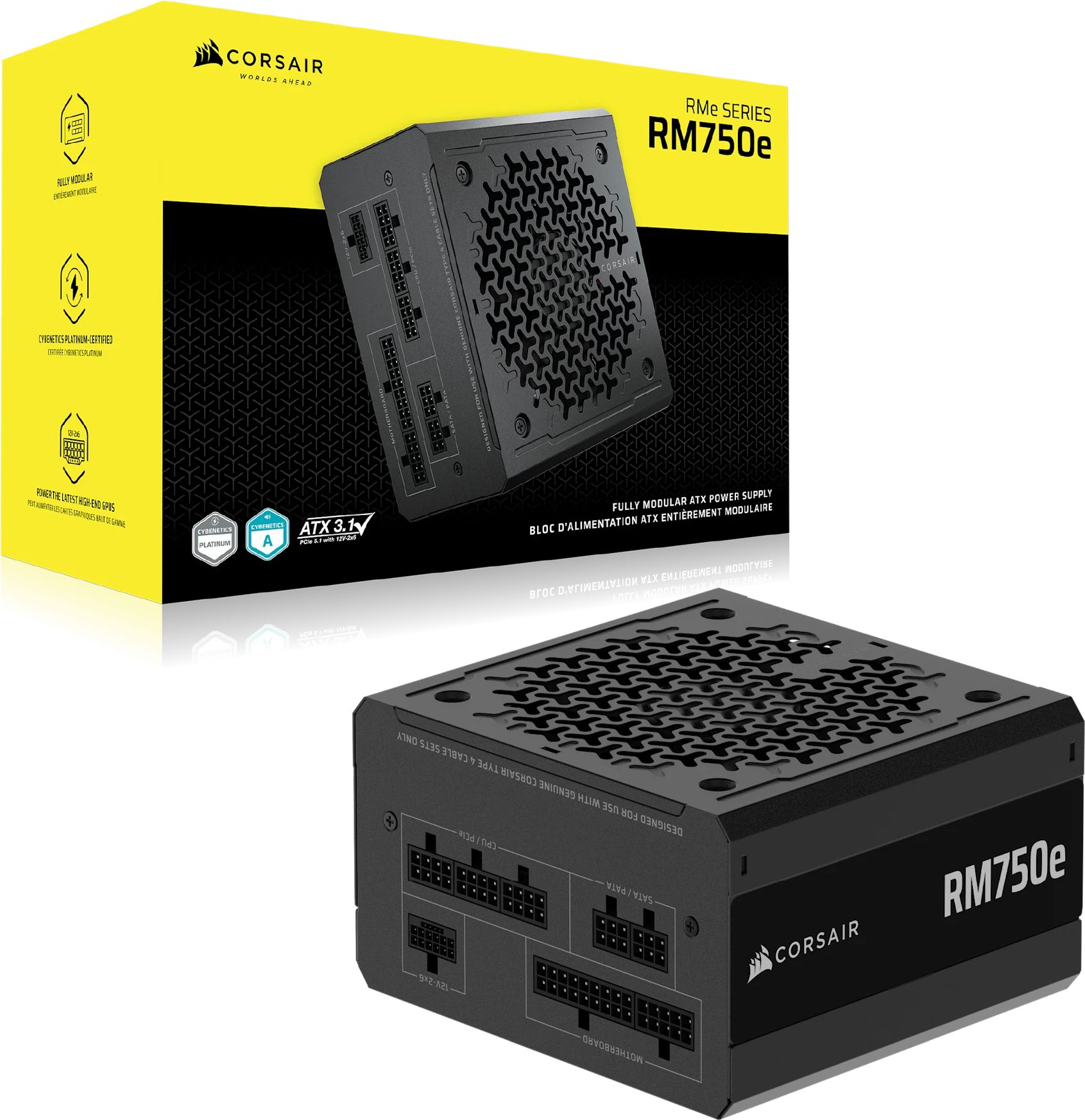 CORSAIR PSU RM750e 750W 80PLUS GOLD CORSAIR PSU RM750e 750W 80PLUS GOLD - imagine 2