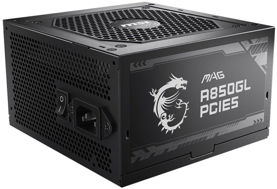Sursă de alimentare MSI - MAG A850GL, 850W Gold, ATX 3.0