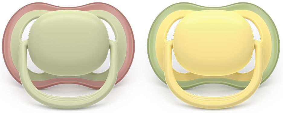 Suzete Philips Avent - Ultra Air, 18+luni, cu cutie, 2 buc, pastel, neutru