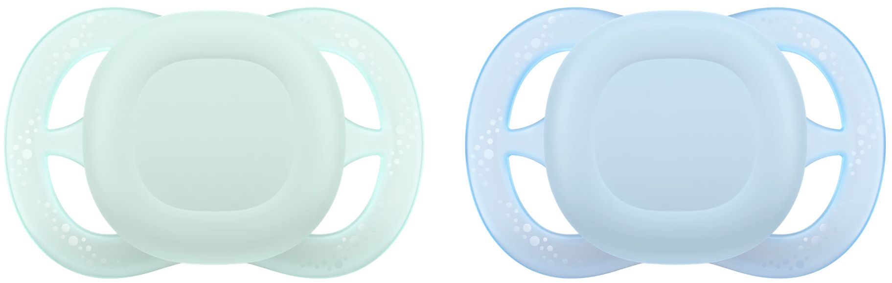 Suzete Philips Avent Ultra Start - 0-2 luni, cu cutie, 2 buc, pastel, pentru băiat, new