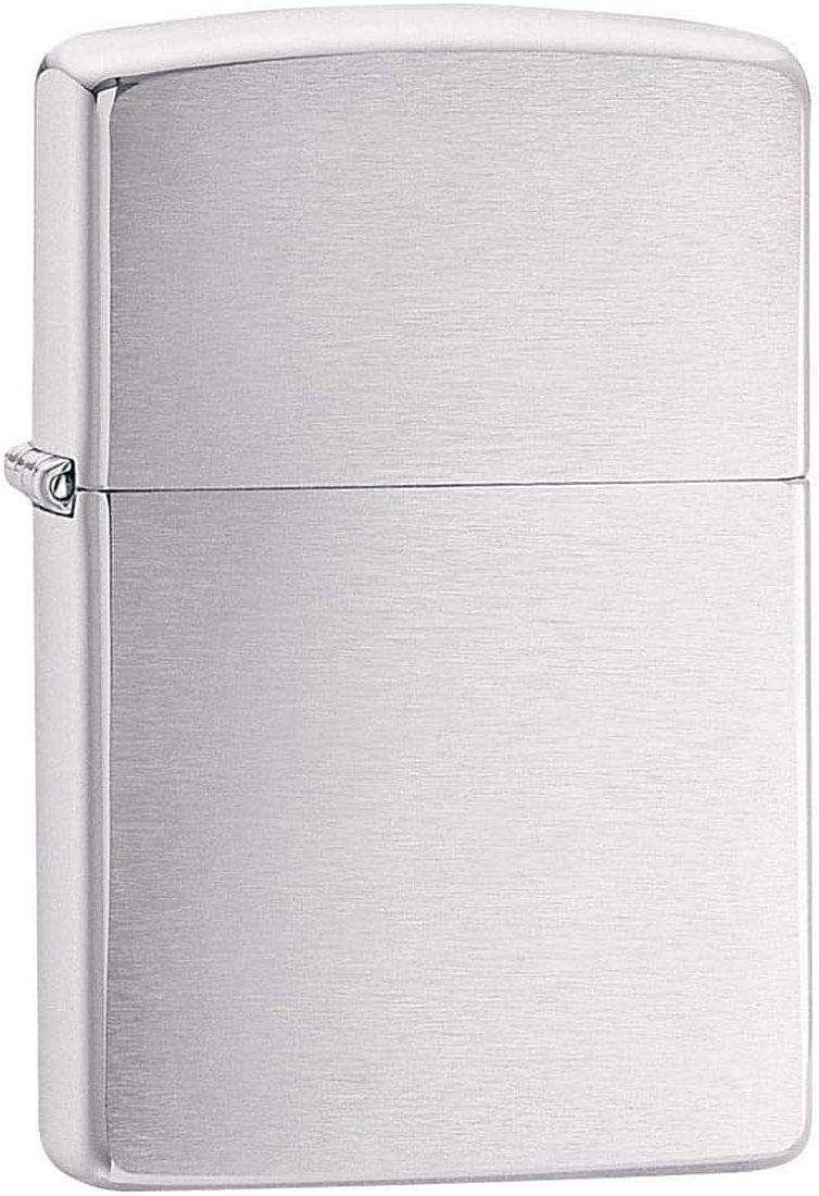 Bricheta Zippo Armor - Brushed Chrome